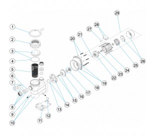 Joint de corps Astral glass +